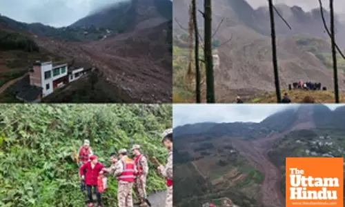 China allocates disaster relief funds to support landslide-hit Sichuan