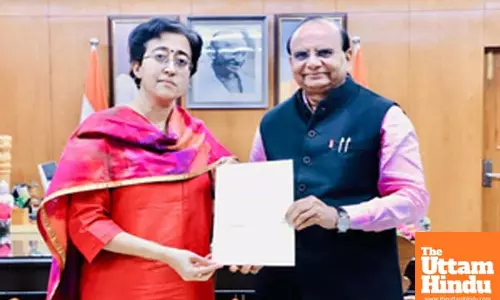 Atishi submits resignation as Delhi CM to L-G VK Saxena