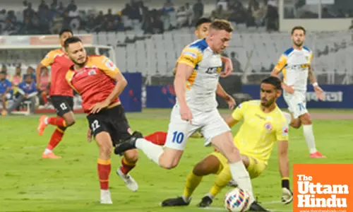 ISL match between East Bengal and Chennaiyin FC
