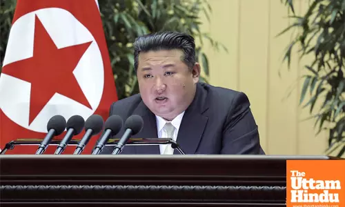 North Korean leader says US causing conflicting structure, vows to bolster nuclear forces
