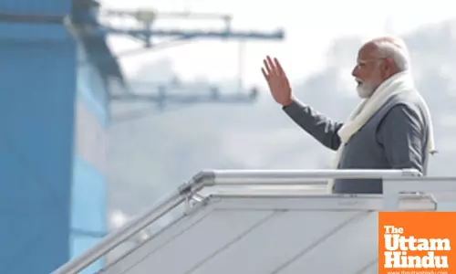 PM Narendra Modi departs for France