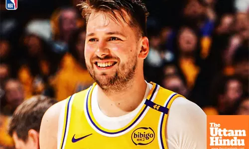 NBA: Luka Doncic shines in Lakers debut, helps extend win streak to six