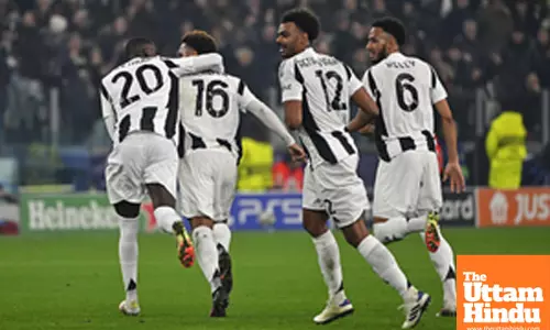 Champions League: Juventus beat PSV, PSG down Brest in play-off first leg