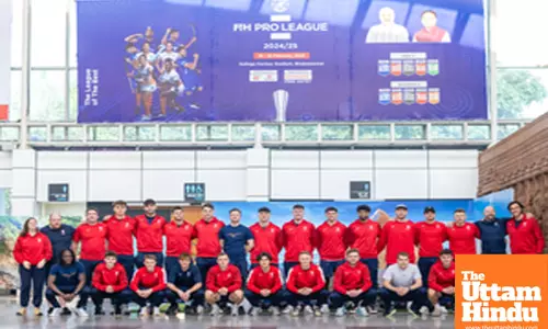 England men’s hockey team arrives in Bhubaneswar for FIH Pro League matches