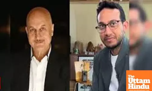 Anupam Kher prepares OYO founder Ritesh Agarwal for another profession