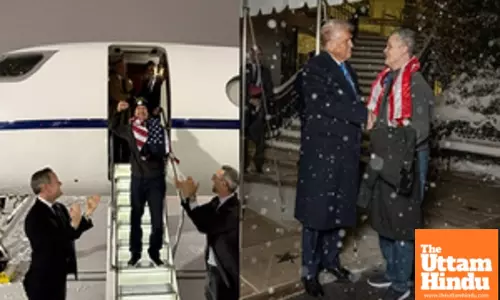 American teacher held in Russia since 2021 returns home, meets Trump