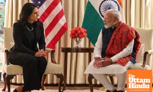 PM Modi meets Tulsi Gabbard, calls her strong votary of India-US friendship