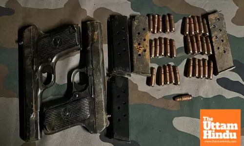 Army Recovers Huge Cache of Arms, Ammunition in J&K Search Operation