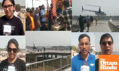 Helicopter services offering unforgettable experience to devotees at Maha Kumbh