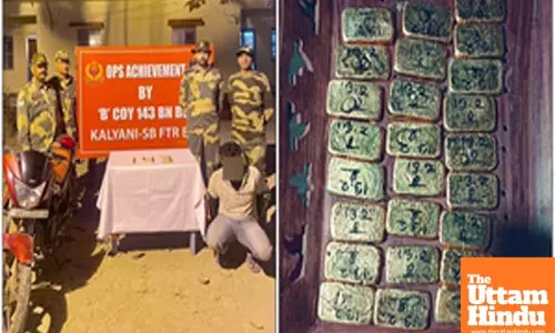 BSF recovers 25 gold biscuits valued at Rs 2.96 crore along Indo-B’desh border