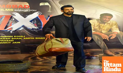 Actor Sohum Shah promotes his upcoming film Crazy