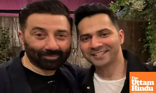 Sunny Deol, Varun Dhawan are battle ready atop a tank in BTS picture from Jhansi on sets of ‘Border 2’