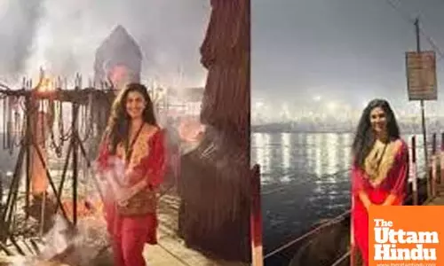 Nimrat Kaur immerses herself in mysticism of Mahakumbh