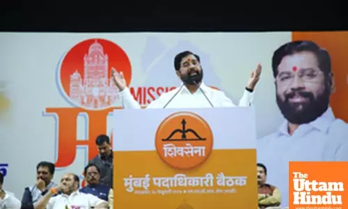 Eknath Shinde exhorts cadres to gear up for BMC elections