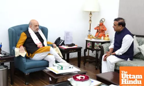 Advantage Assam: CM Sarma meets Union Home Minister Amit Shah