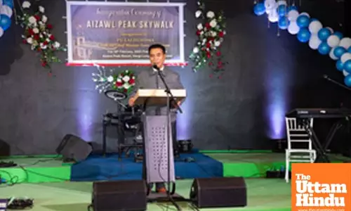 Mizoram CM inaugurates state’s first Peak Resort Skywalk