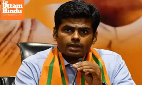 Annamalai writes to TN DGP over security lapse during Union Ministers temple visit