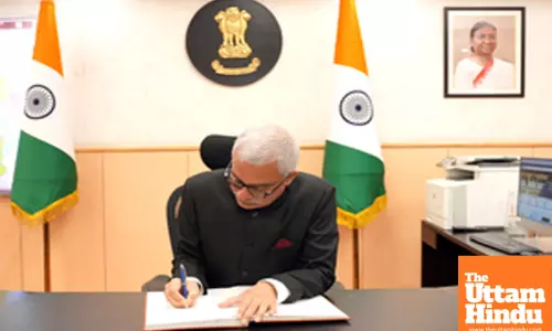 Vivek Joshi assumes charge as the Election Commissioner in pursuance of Ministry of Law & Justice