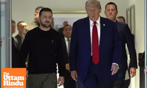 Ukrainian President Zelensky Responds to Trump’s Poll Attack: We’re in the Real World