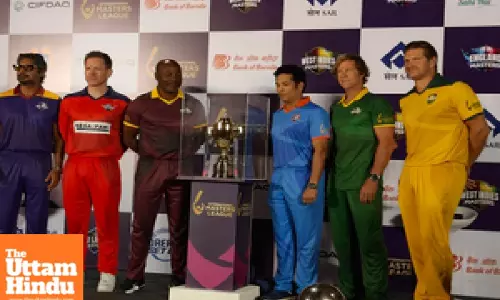 Tendulkar, Lara, Sanga set to renew rivalry as IML unveils the trophy for inaugural season