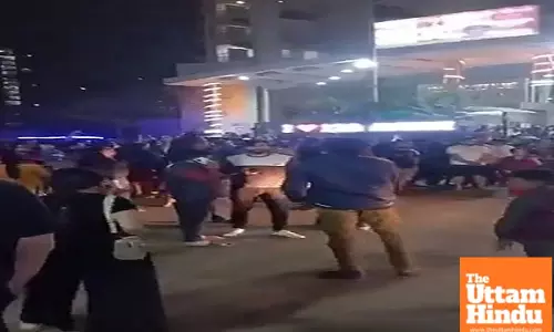 Woman assaults child in lift, sparks late night protest in Greater Noida; held