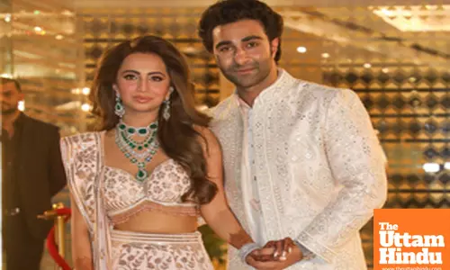 Mehndi ceremony of Actor Aadar Jain and wellness entrepreneur Alekha Advani