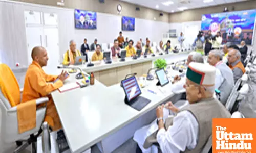 Uttar Pradesh CM Yogi Adityanath chairs cabinet meeting ahead of presenting the state budget