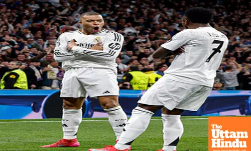 Champions League: Mbappes hat-trick powers holders Real Madrid into last-16