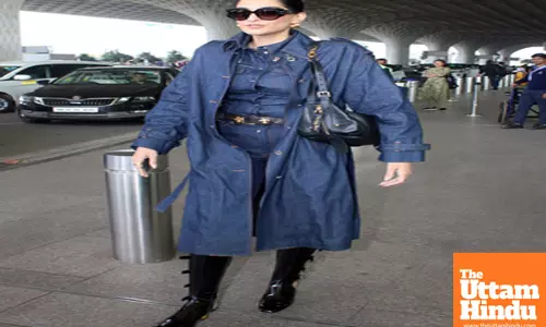 Celebrities Spotted At Airport