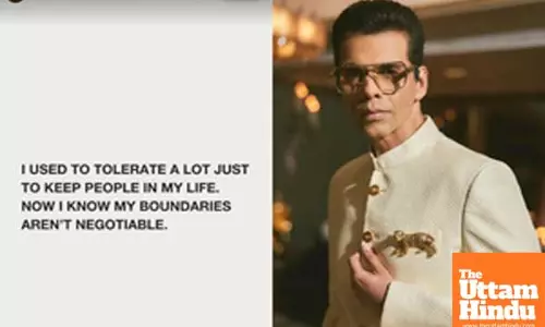 Karan Johar says he now knows his ‘boundaries aren’t negotiable’