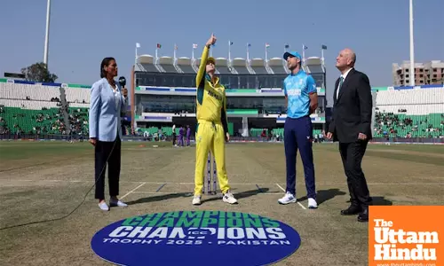 Indian Anthem Played by Mistake in Lahore Before Australia vs England Match