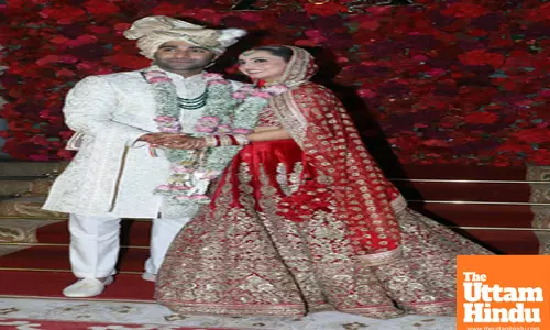 Marriage ceremony of Actor Aadar Jain and wellness entrepreneur Alekha Advani