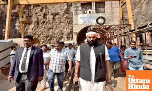 NDRF intensifies rescue operation to save 8 trapped in Telangana tunnel