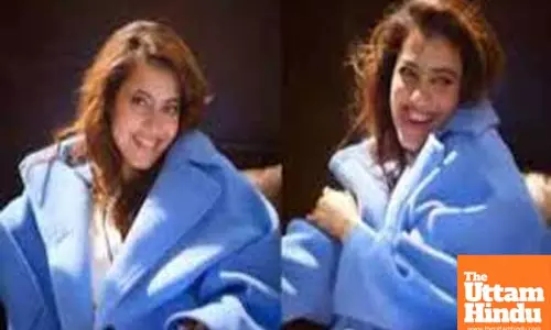 Kajol flaunts her Sunday mood