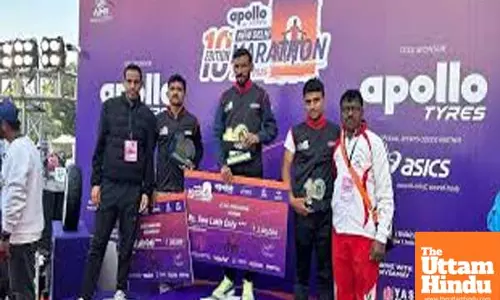 New Delhi Marathon: Uttarakhands Man Singh and Bhagirathi Bisht win respective titles