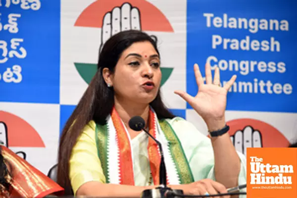 All India Mahila Congress President Alka Lamba addresses a press conference All India Mahila Congress President Alka Lamba addresses a press conference