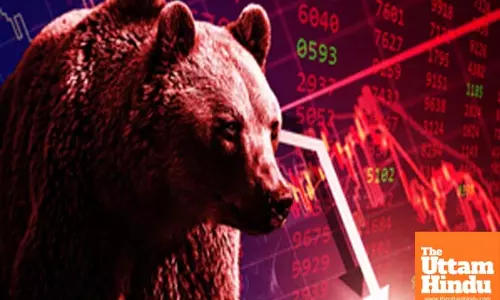 Indian stock market opens lower, Sensex below 75,000