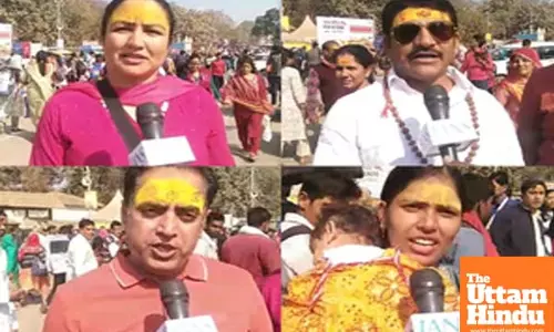 Maha Kumbh: Devotees praise arrangements ahead of Maha Shivratri