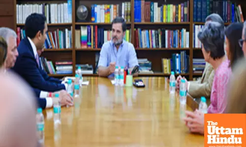 Rahul Gandhi Meets Meridian International Delegation