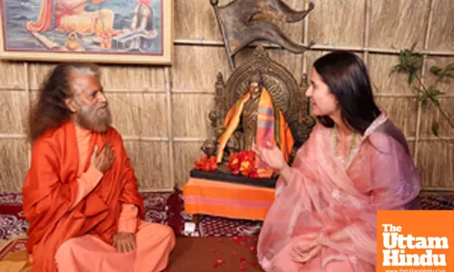 Actress Katrina Kaif at Maha Kumbh 2025