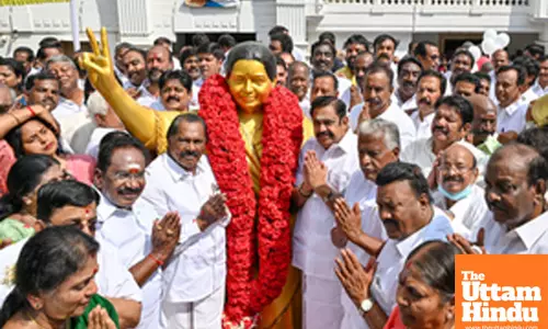 AIADMK Commemorates Jayalalithaas 77th Birth Anniversary