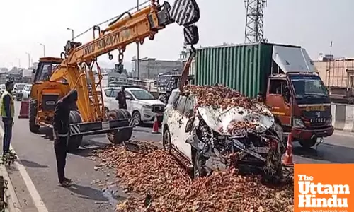 Cleaner Dead, Driver Critical in Sonipat Crash