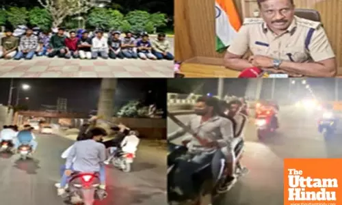 Ktaka: Rowdy sheet opened against 14 for brandishing swords, performing bike stunts on Shab-e-Barat