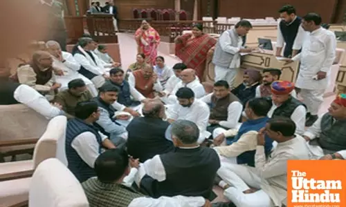 Rajasthan Assembly: Six suspended Cong MLAs stopped from entering House, deadlock continues