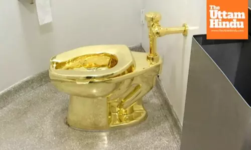 Thieves Loot ₹30 Crore Gold Toilet ‘America’ from UK Palace