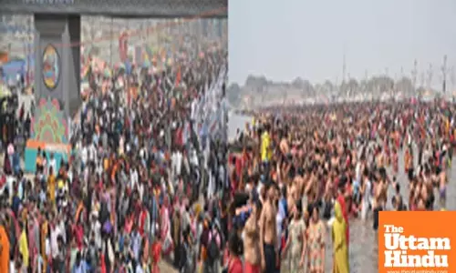 Over 1 crore take holy dip in Triveni Sangam by noon on Maha Shivratri