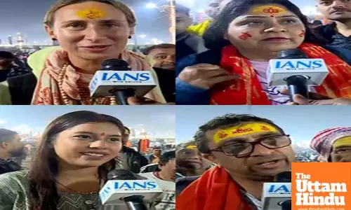Maha Kumbh 2025 sees massive surge of devotees at Sangam on Maha Shivratri