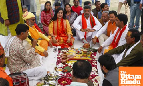 Mahashivratri celebrations at Sonia Vihar Water Sports Club