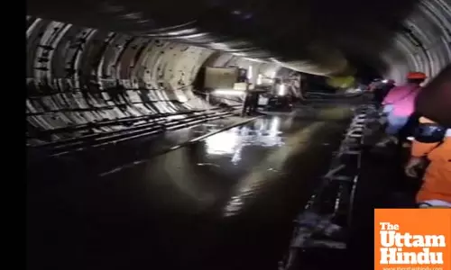 Rescue team reaches Telangana tunnel end, fate of trapped men not known
