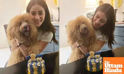 Ananya Panday celebrates first birthday of her ‘baby jaan’ Riot